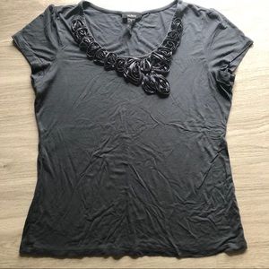 Alfani Women’s Charcoal Gray Top